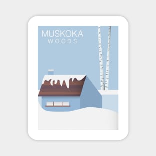 Muskoka Woods Magnet