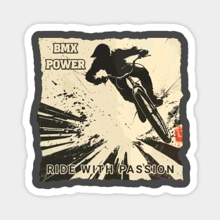BMX Power Ride with Passion Magnet