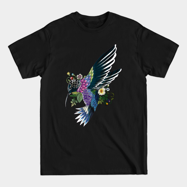 Discover Humming Along - Hummingbird - T-Shirt