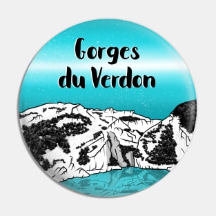 Verdon Gorge Pin