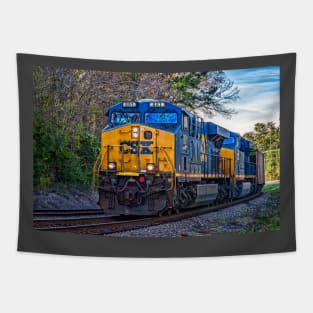 Train in South Carolina Tapestry