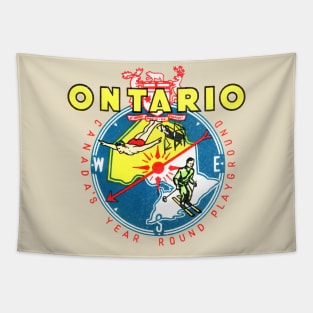 Ontario Year Round Playground Vintage Tapestry