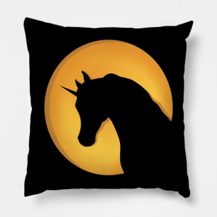 Unicorn Profile Pillow