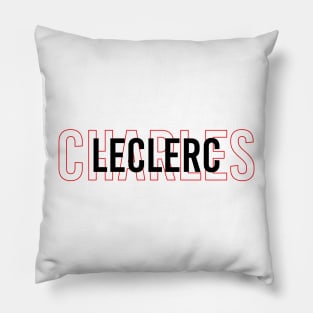 Charles Leclerc Driver Name - 2022 Season #3 Pillow