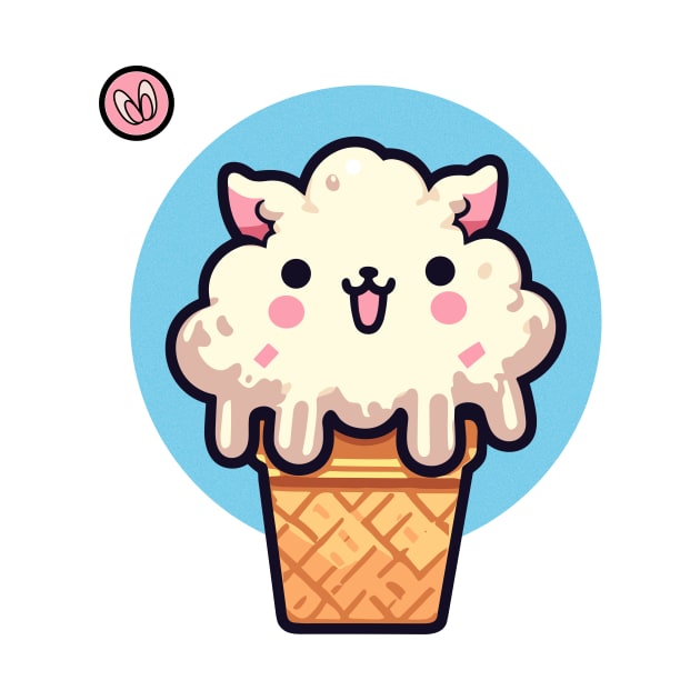 Llama ice cream by Coowo22