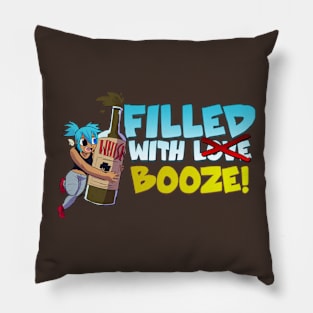 Filled with Booze Pillow