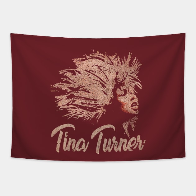 TINA TURNER PINKY Tapestry by ibuksari81