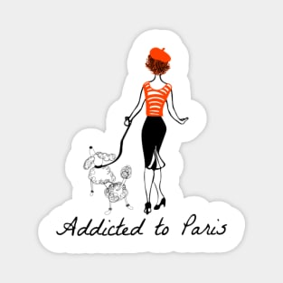 Addicted to paris Magnet