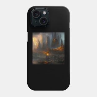 Apocalyptic landscape Phone Case