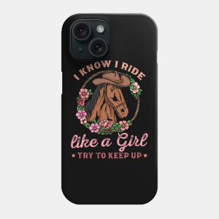 I'm Not Just Her Grandma I'm Also Her Biggest Fan Horseback Phone Case