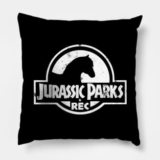 Jurassic Parks and Rec Pillow