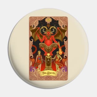 The Devil Tarot Card Pin