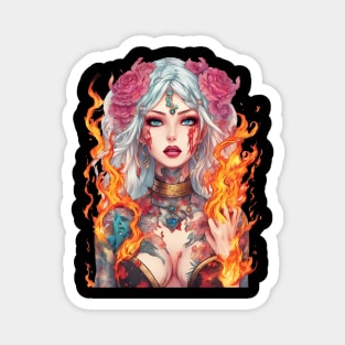 Hell Fire She Devil Magnet
