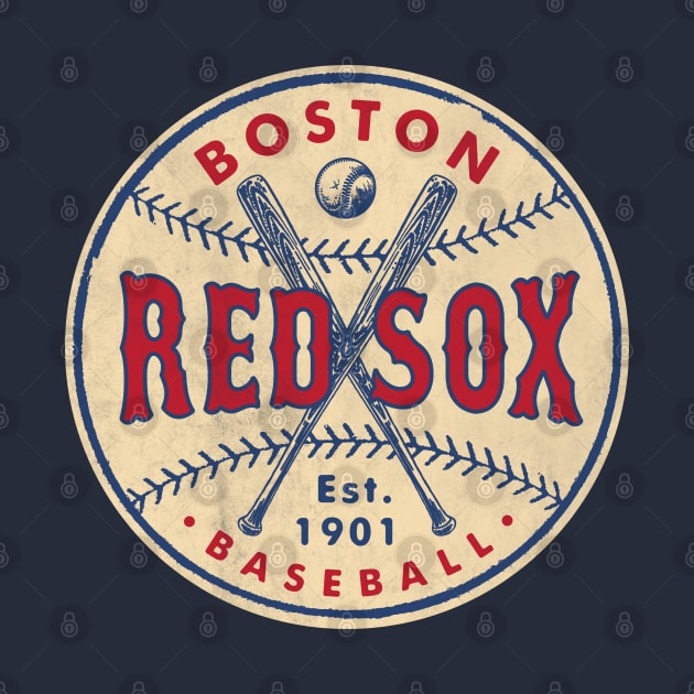 Throwback Boston Red Sox by Buck Tee by Buck Tee