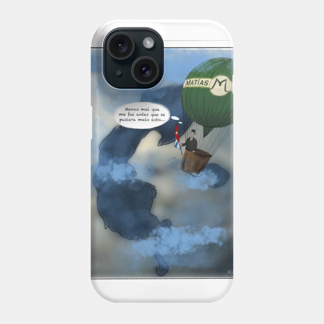 Matías Pérez fly away. Phone Case by ArqJulioHerrera