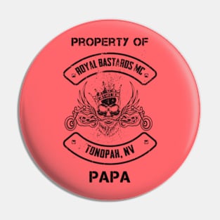 Royal Bastards MC Tonopah, NV Property Papa Pin