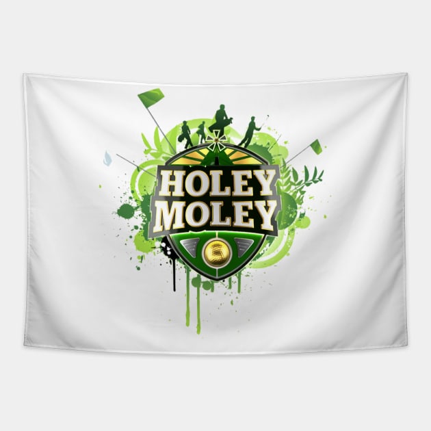 holey moley - golf sport Tapestry by OrionBlue