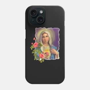 Roses and Mary | Mother's Day Gift Phone Case