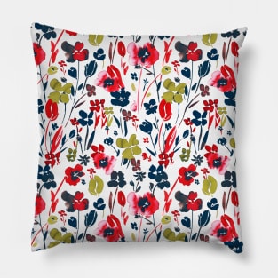 Ink floral Pillow