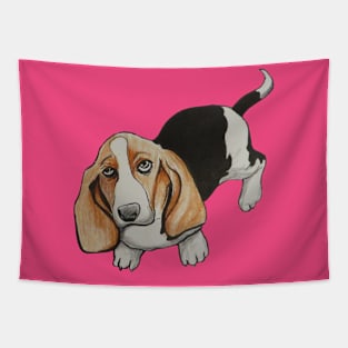 Basset Hound Puppy Tapestry