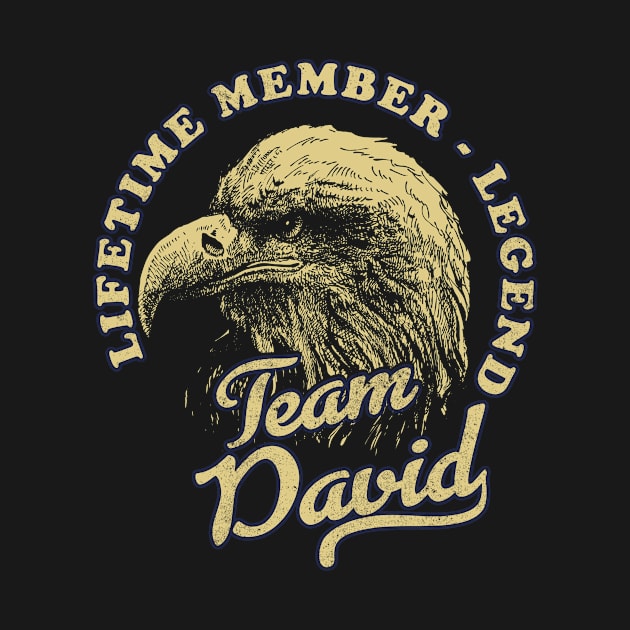 David Name - Lifetime Member Legend - Eagle by Stacy Peters Art