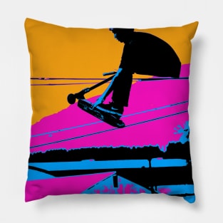 High Flying Tail-Grab - Scooter Rider Pillow