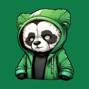 The panda in the green hoodie! T-Shirt