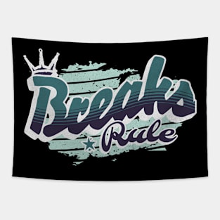 BREAKS - Rule (slate blue/purple) Tapestry