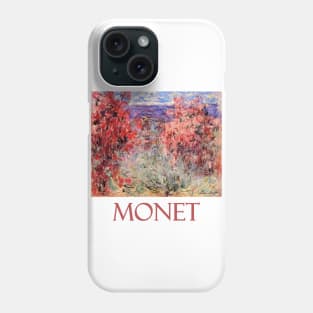 Flowering Trees Near the Coast by Claude Monet Phone Case