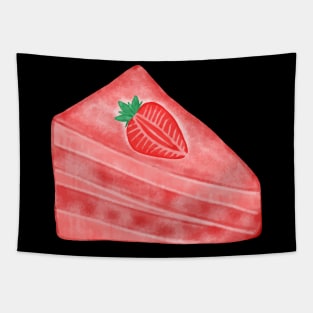 Cake Strawberry Tapestry