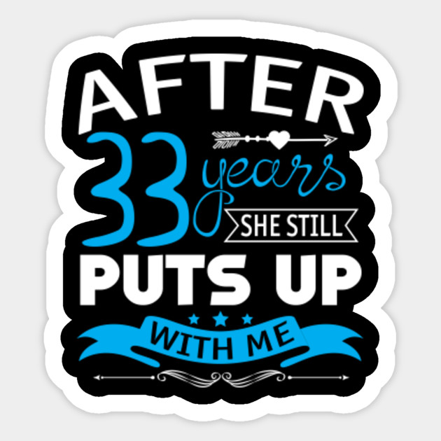 33rd wedding anniversary gift ideas for husband