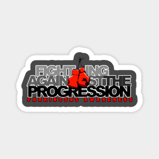 Fight Against The Progression Parkinson Awareness Magnet