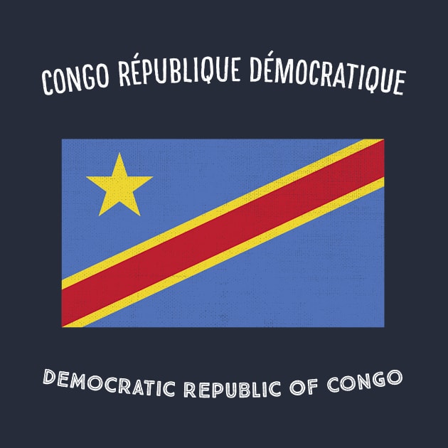 Democratic Republic Of The Congo Flag by phenomad