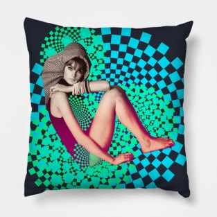 Supermodel Shrimpton Pillow