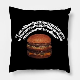 Cheeseburger Pillow