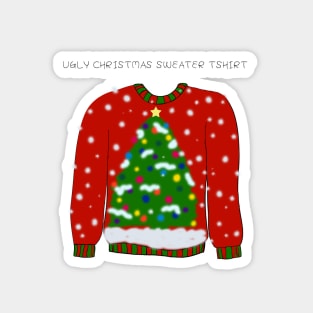 Ugly Christmas Sweater Magnet