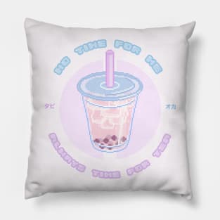 Strawberry MilkTea Bubble Tea Pillow