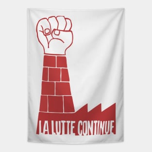 La Lutte Continue - Mai 68 Paris Tapestry