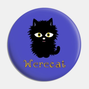Werecat Pin