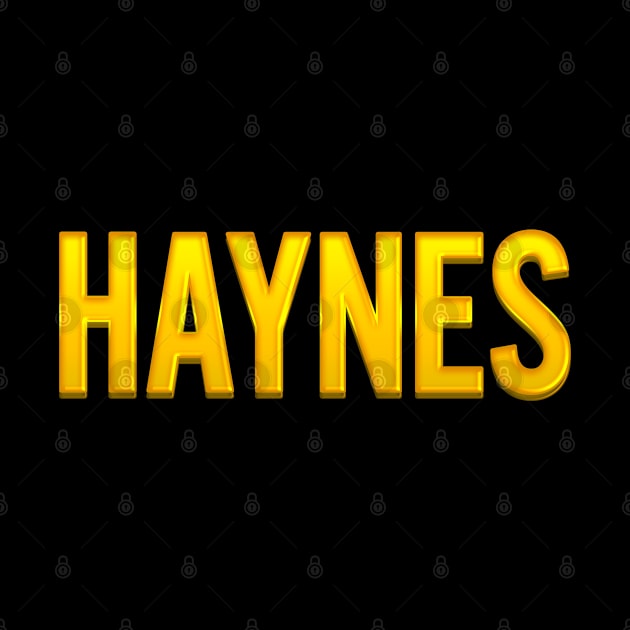 Haynes Family Name by xesed