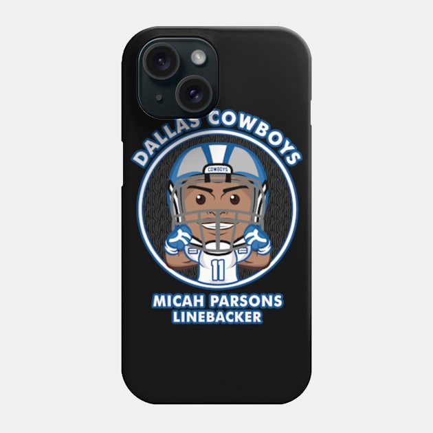 Micah Parsons Phone Case by Mudahan Muncul 2022