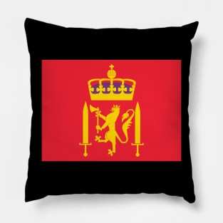 Flag of the Norwegian Army Pillow