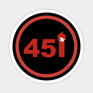 Ray Bradbury's Fahrenheit 451 Magnet