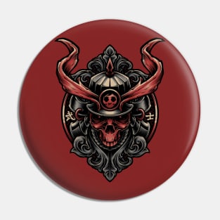 Red Warrior Pin