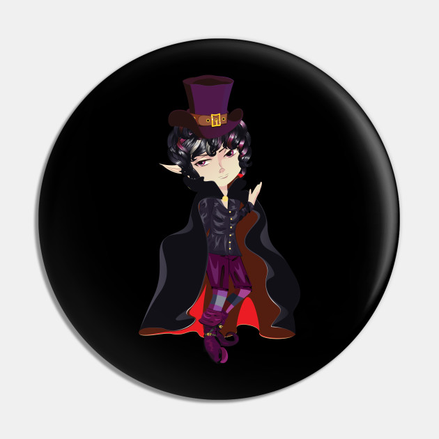 Anime Vampire boy - Anime Vampire Clothes - Pin | TeePublic Anime Vampire boy - Anime Vampire Clothes - Pin | TeePublic