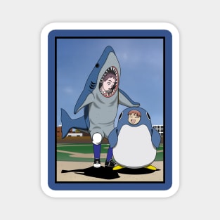 Ebisu-Shark and Ciyo-Penguin Magnet