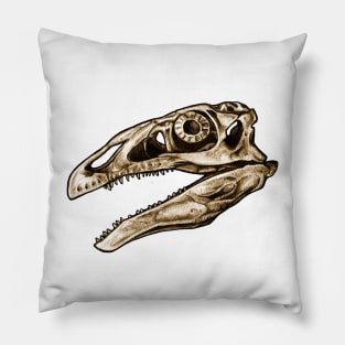 Dinosaur Skull Therizinosaurus Pillow