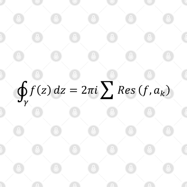 Residue Theorem Of Complex Analysis - Calculus And Science by ScienceCorner