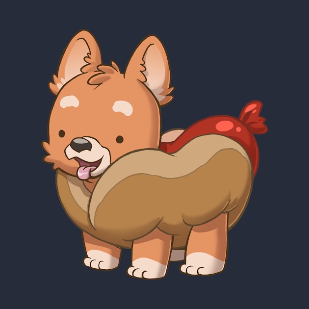 Corgi Dog by Dooomcat