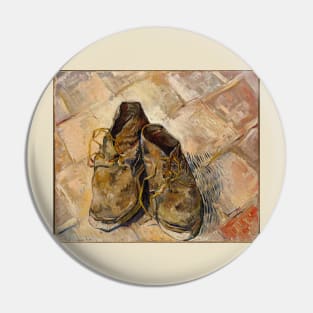 Van Gogh’s Shoes: 1888 | Art By Van Gogh Pin